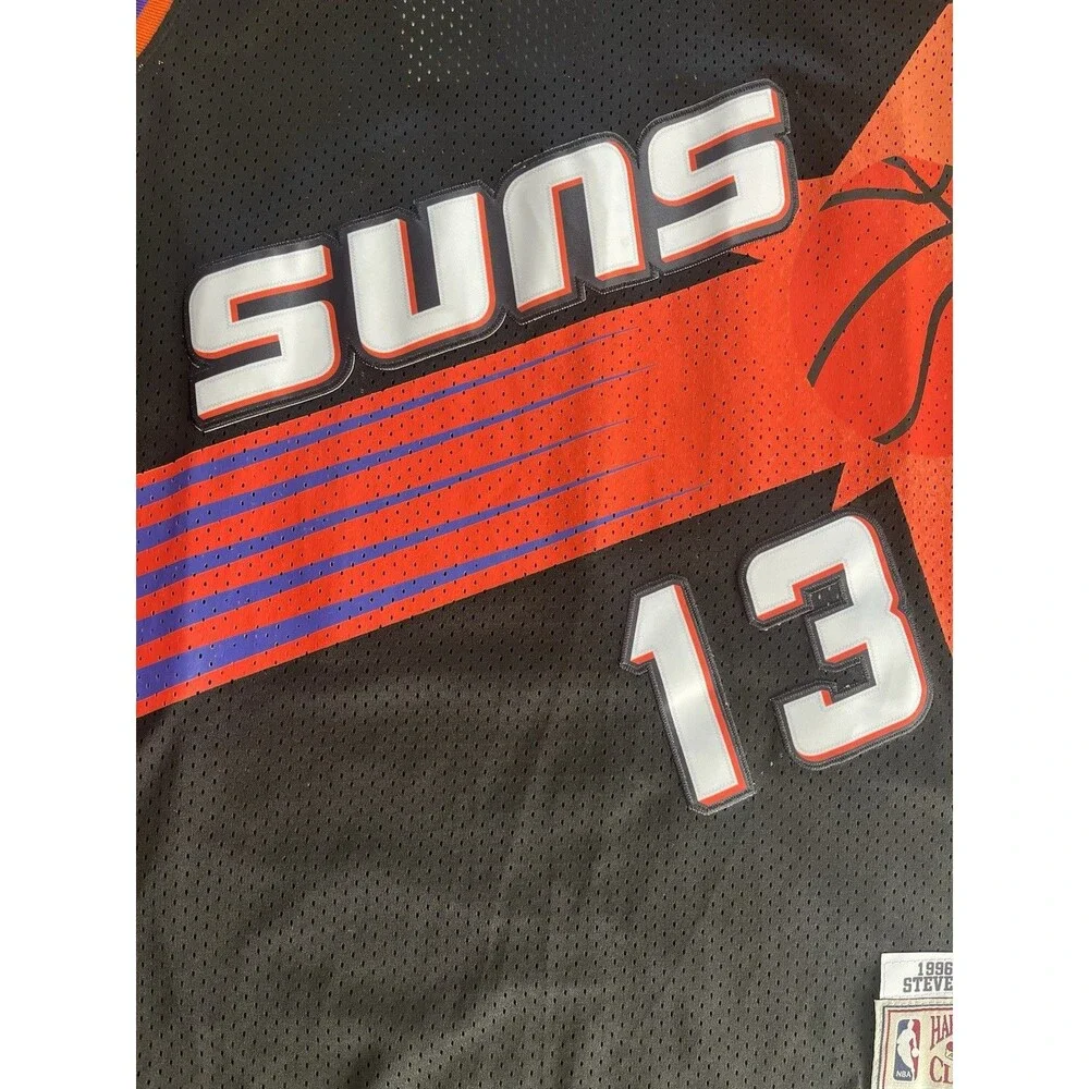 AUTHENTIC MITCHELL & NESS STEVE NASH NBA JERSEY SIZE 48 XL PHOENIX SUNS